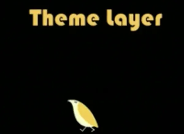 Theme layer
