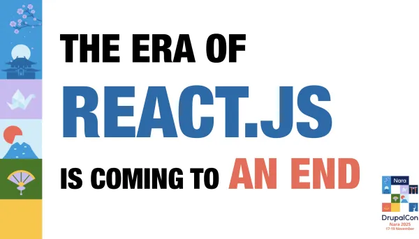 The era of React.js is coming to an end